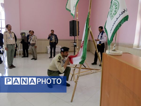 برگزاری اردوی تمشک پسران در اردوگاه شهید چمران بجنورد 