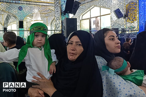 گهواره‌های سبز در سوگ کربلا؛ همایش شیرخوارگان حسینی در بجنورد/2 
