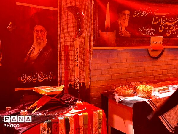 موکب شجره طیبه در دبستان دخترانه علمدارحسینی تفت