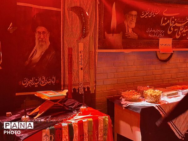 موکب شجره طیبه در دبستان دخترانه علمدارحسینی تفت