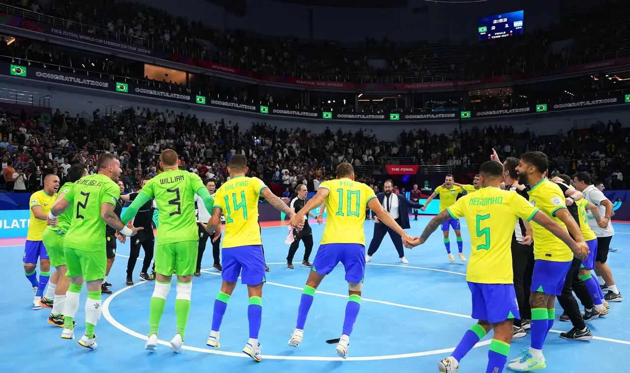 قهرمانی تیم ملی فوتسال برزیل در کوپا آمریکا