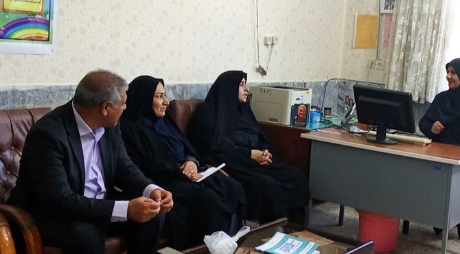 برگزاری مانور بازگشایی مدارس در شهرستان دره شهر 