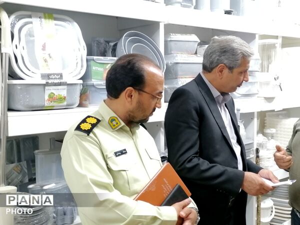 گشت مشترک نظارت بر بازار شهرستان کاشمر با حضور فرماندار
