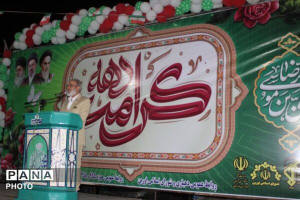 شکوه حضور حماسی مردم و مسئولان در گردهمایی دهه‌کرامت اورین