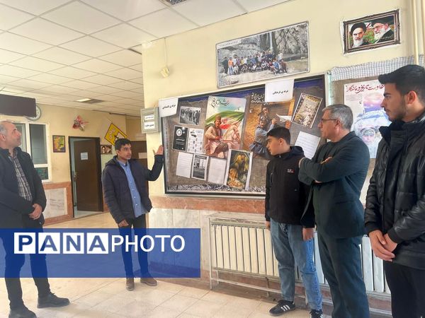 افتتاحیه نمایشگاه مدرسه انقلاب هنرستان فارابی