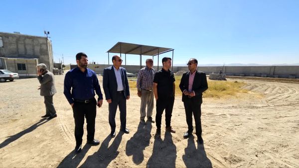 بازدید از طرح در حال احداث پرورش گاوشیری صنعتی