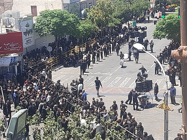 تجمع بزرگ سوگواران تاسوعای حسینی در سبزوار