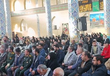 دهمین یادواره شهدای شهر سفید‌دشت برگزار شد 