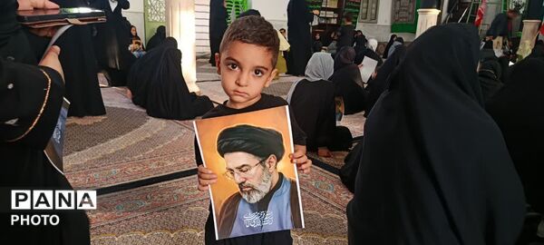 تجدید میثاق دانش‌آموزان شهر جعفریه با آرمان‌های رهبر شهید