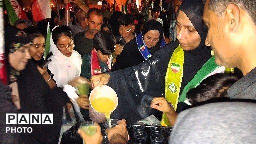 جلوه‌ای از همدلی و خدمت در شب‌های تجمع