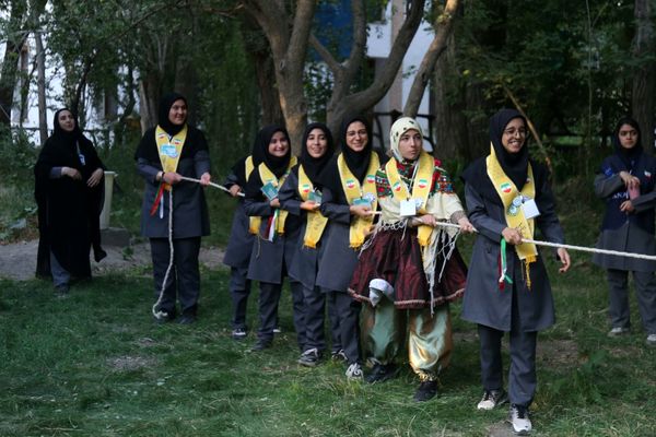 پیش اردوی ملی پیشتازان دختر سازمان دانش‌آموزی آذربایجان شرقی