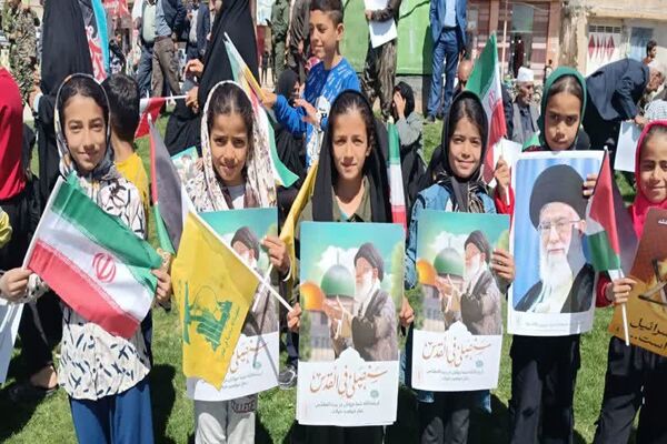 راهپیمایی روز جهانی قدس در دیشموک
