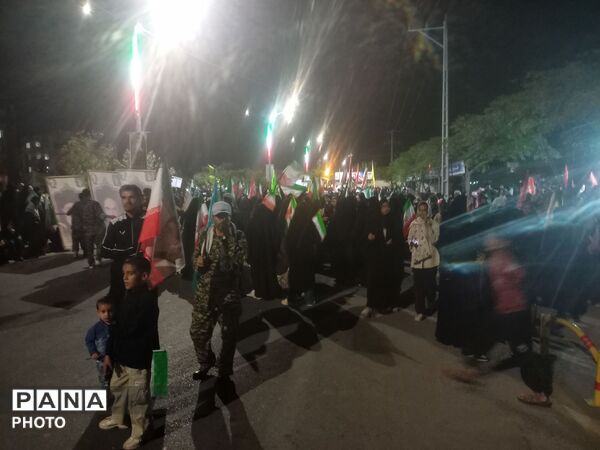 حضور باشکوه گردان بیت‌المقدس حوزه رباط سنگ در رزمایش جانفدا تربت حیدریه