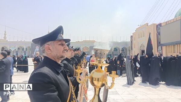 عزاداری سالروز شهادت امام حسن عسگری(ع) در مسجد جمکران