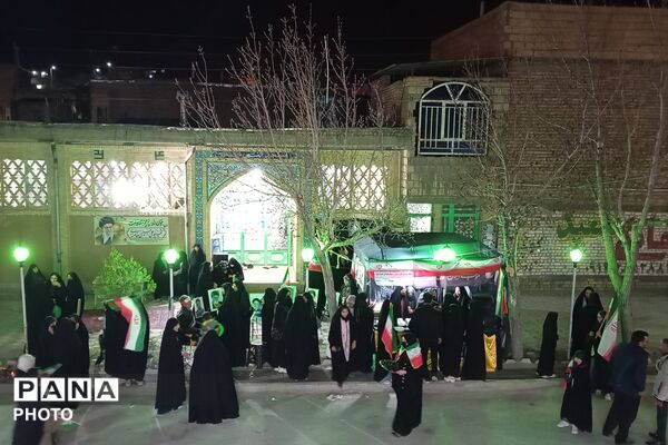 موکب هنرستان حضرت زهرا (س) به روایت تصویر