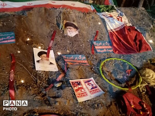 گرامیداشت شهدای دختر مدرسه شجره طیبه میناب