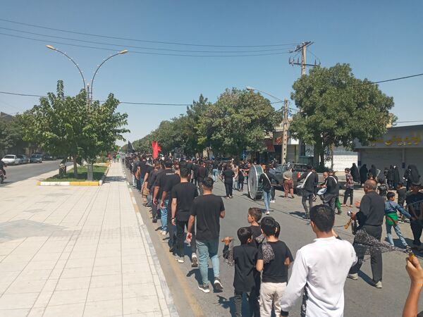  پیاده‌روی اربعین در چناران