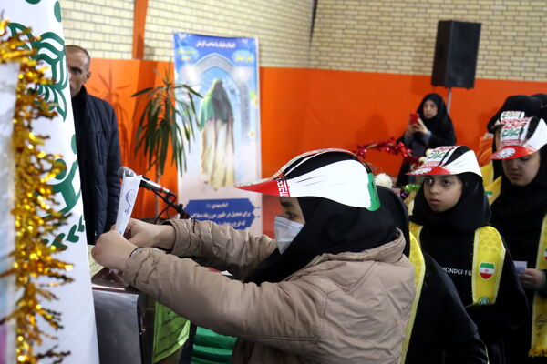 جشن نیکوکاری در مدرسه شهید حدادی تبریز