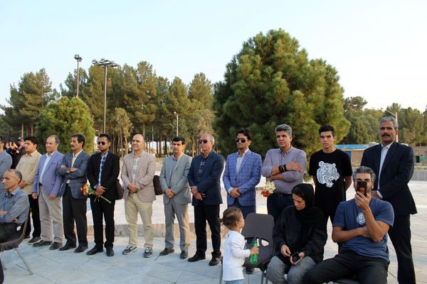 بیست و پنجمین سالگرد پهلوان یعقوبعلی شورورزی در آرامگاه مشاهیر نیشابور 