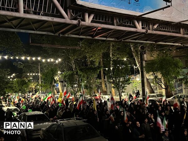 حضور مردم کرج در تجمعات مردمی