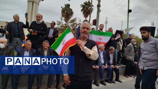 حماسه‌ای دیگر از حضور مردم شهرستان پلدختر 