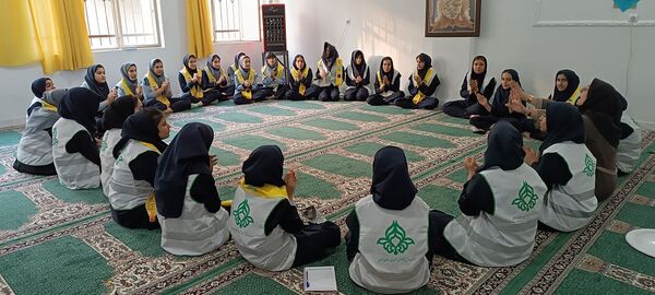 برگزاری اردوی شب مانی سازمان دانش‌آموزی استان البرز 