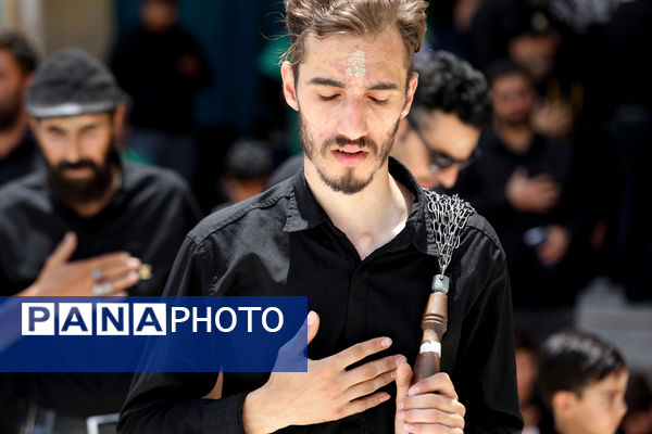 عزاداری روز تاسوعا در مسجد مقدس جمکران