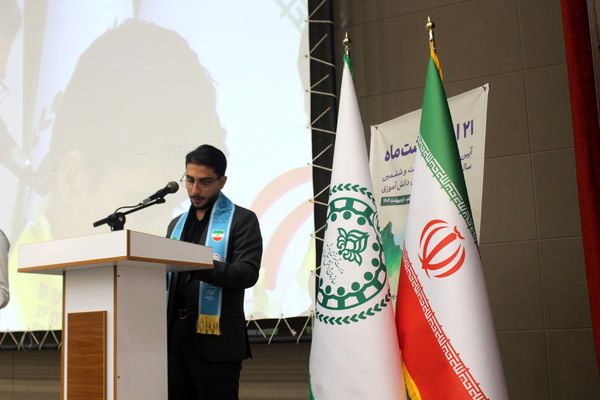 آیین بزرگداشت سالروز تاسیس سازمان دانش‌آموزی در قم-1