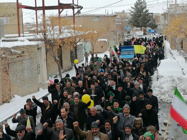 راهپیمایی ۲۲ بهمن، تجلی اتحاد و اراده ملی در بایگ