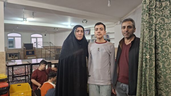 اعتکاف دانش‌‌آموزی شهرستان میناب 