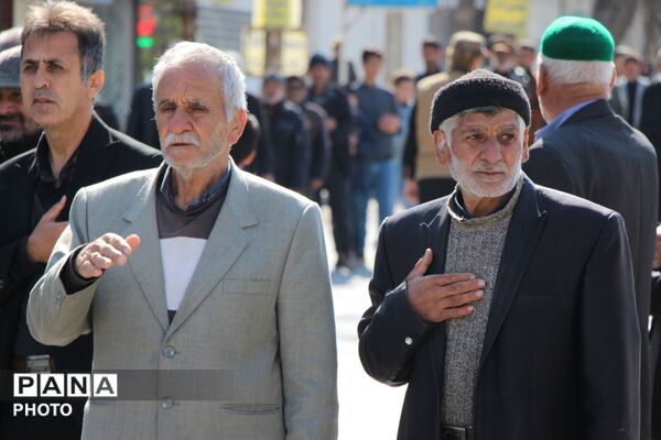 مراسم عزاداری و سینه‌زنی در شهرستان سملقان