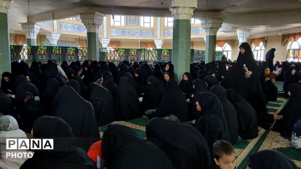 مراسم سوگواری شهادت رهبر انقلاب در مسجد امام علی(ع)