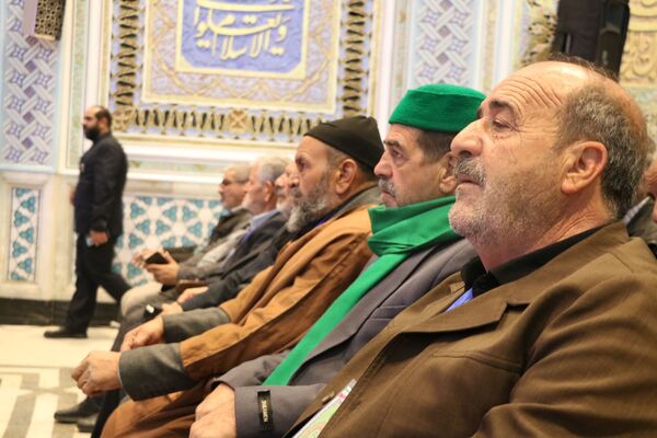 اختتامیه  بیست‌ودومین اجلاس بین‌المللی پیر غلامان حسینی در تالار قدس حرم رضوی