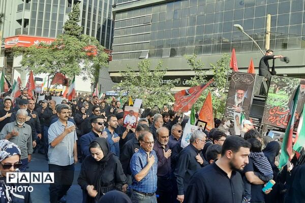 وداع با پیکر داماد رهبر شهید انقلاب
