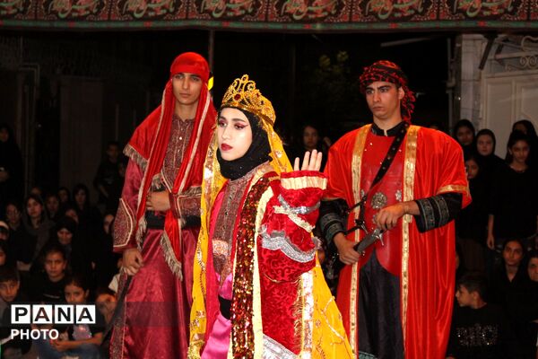 روایت مظلومیت کاروان اهل‌بیت(ع) در تئاتر «شهادت حضرت رقیه(س)» در نظرآباد