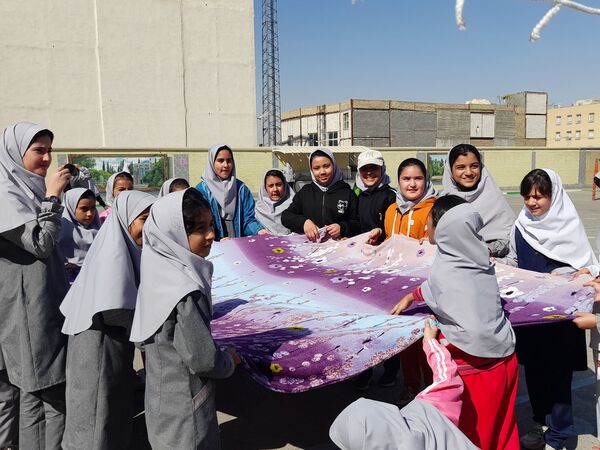مسابقات خانوادگی در مدرسه پورشهریاری