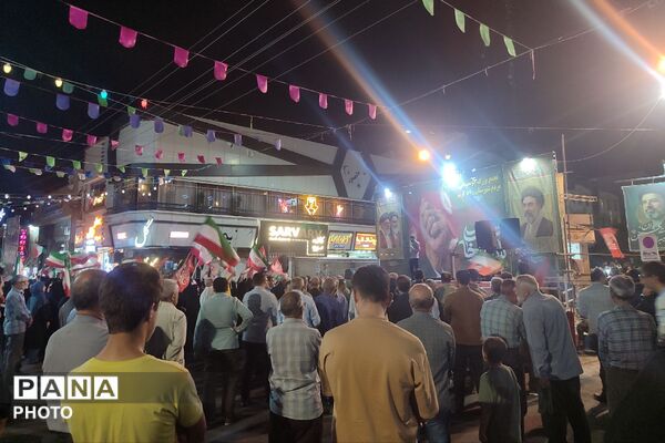 رزمایش «جان‌فدا» در خیابان مصلی رباط‌کریم