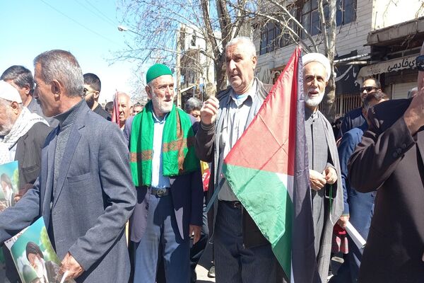 حضور پرشور مردم یاسوج در راهپیمایی روز قدس