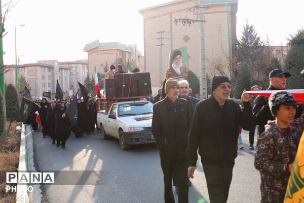 اجتماع خونخواهان و منتقمین شهادت حضرت آیت الله الامام شهید سید علی خامنه ای در پردیس