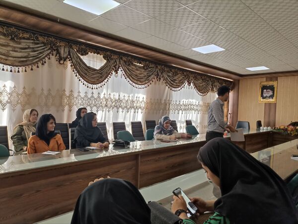 جلسه سوم کلاس‌های «گامی برای بیان شما» خبرگزاری پانا آذربایجان‌شرقی
