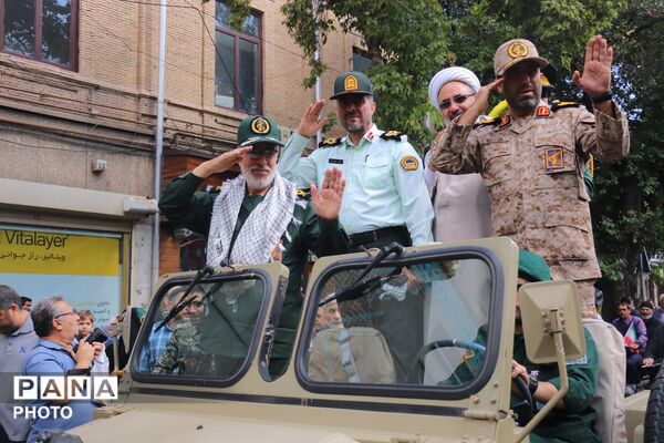رزمایش «جانفدایان ایران» در تبریز