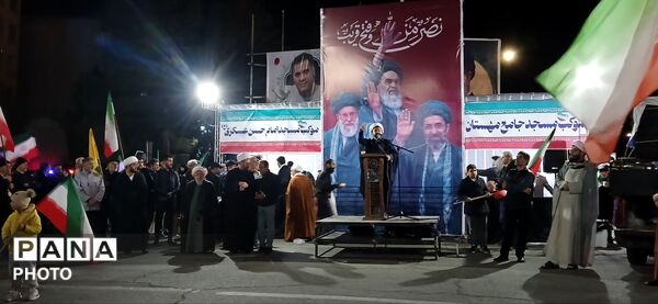 چهل و چهارمین راهپیمایی مردم ساوجبلاغ در خون‌خواهی رهبر شهیدشان 