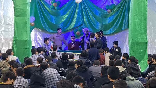 مراسم جشن سالروز میلاد امام علی(ع) در دبیرستان شادیان قم