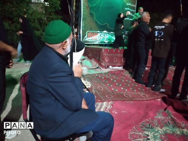 شب عاشورا به نام  و یادحسین در شهر بار