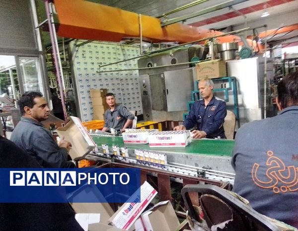 اردوی علمی‌تفریحی دانش‌آموزان دبیرستان میعاد قم در شهر کهک