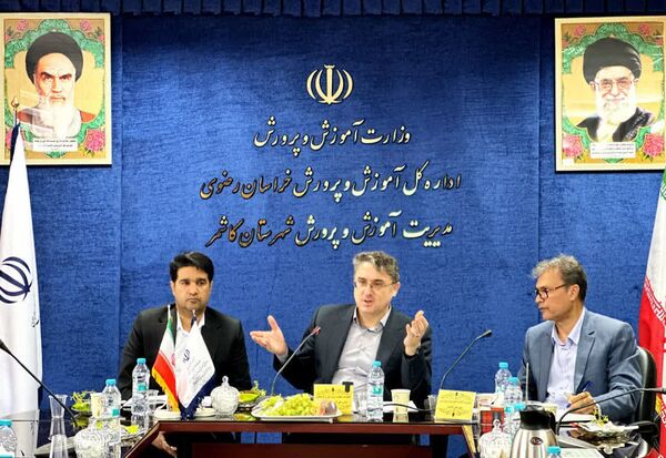 جلسه ستاد اوقات فراغت قطب شهید مدرس با حضور معاون مدیرکل آموزش و پرورش خراسان رضوی 