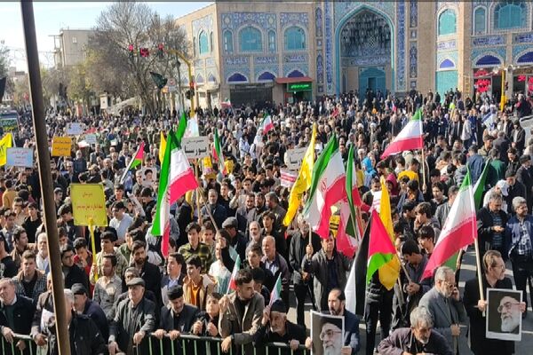 حماسه باشکوه یوم ا... ۱۳ آبان در استان اردبیل 