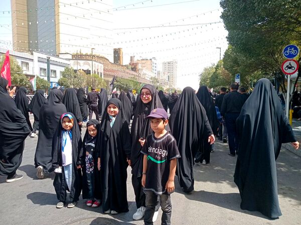 راهپیمایی جاماندگان اربعین حسینی در مشهد