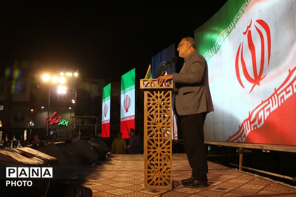 حضور شهردار تهران در آیین شبانه امیرچخماق