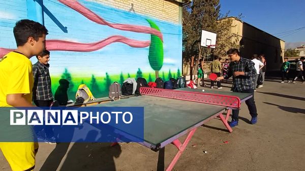 انتخابات انجمن ورزشی و المپیاد دانش‌آموزی دبیرستان اندیشه شاهد 